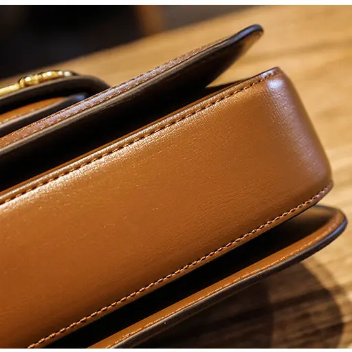 Túi xách nữ công sở ,túi đeo chéo nữ da cao cấp thời trang kẹp nách đi tiệc đi chơi Bag Kem 4