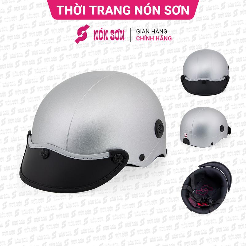 ƯU ĐÃI - Mũ bảo hiểm lỗ thông gió NÓN SƠN chính hãng ATG-XM156