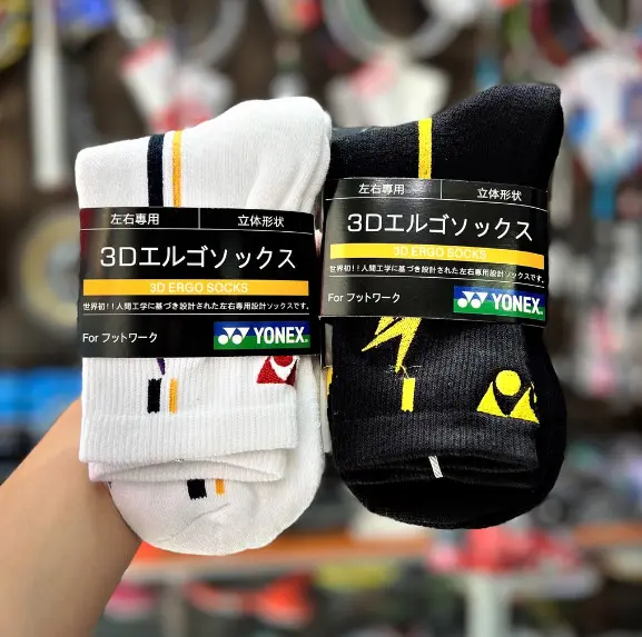 Vớ Cầu Lông Yonex Lindan Cao Cấp - Thấm Hút, Thoáng Khí, Mềm Mịn, Không Ngứa, Không Xù