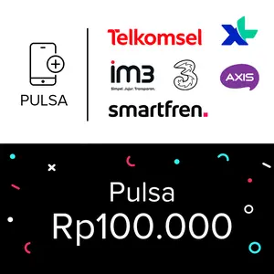 Pulsa Instan - Rp. 100.000