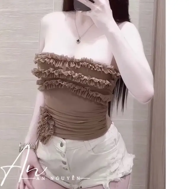 ￼Áo quây sexy bèo co giãn cực tốt kèm ảnh thật
