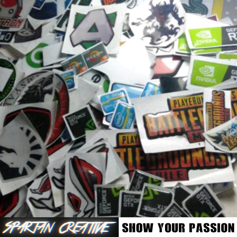 Custom stiker timbul resin 3D bebas Sticker Waterproof - Shop | Tokopedia