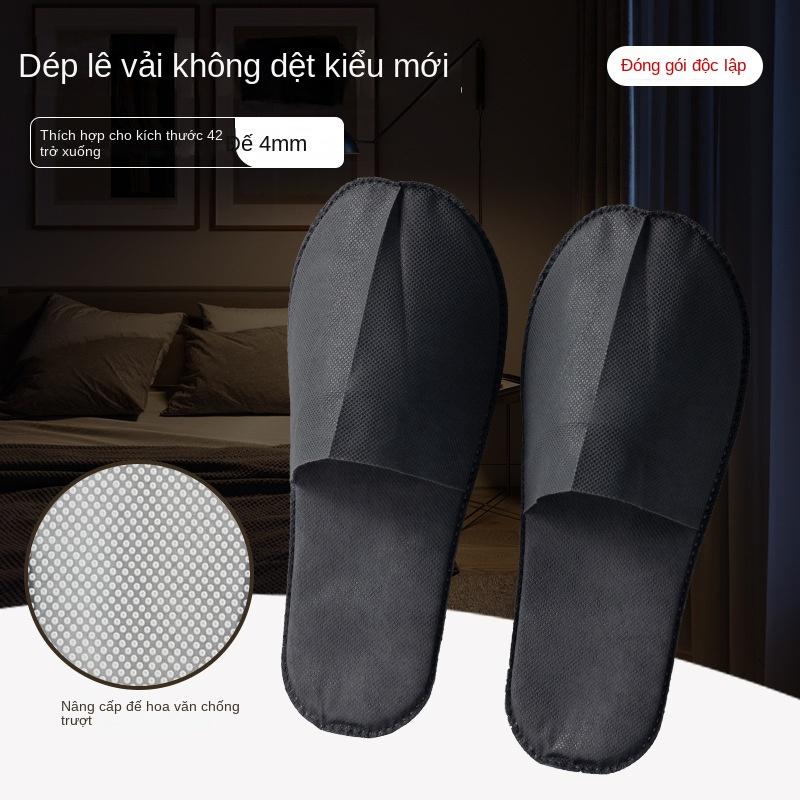 Dép Dùng Một Lần, Khách Sạn Ngôi Sao Việt Nam, Chất Liệu Nhồi Bông Không Dệt, Chống Trượt, Thích Hợp Cho Giường Ngủ Và Ăn Sáng, Khách Sạn Du Lịch, Khách Sạn, 1000 Chiếc 6