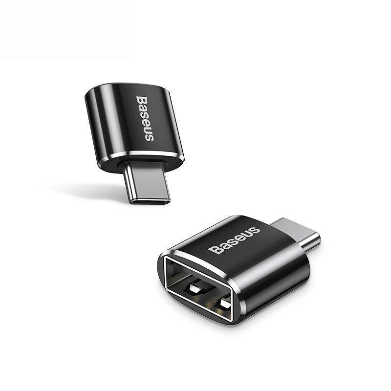 Đầu chuyển OTG usb type c sang usb full size Baseus (TYPE C- USB)/ (USB-TYPE C)/ (TYPE C-MICRO) 3
