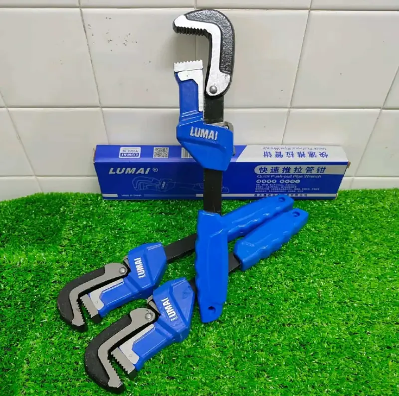 Mỏ lết răng kẹp ( Kìm nước ) LUMAI sử dụng kìm vặn ống nước 10in, bulong đai ốc tiện lợi nhanh chống mỏ  lết 5