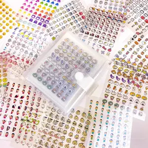 Mini Character Set Sticker Sheet Decorations Journal Binder Scrapbook  Notebook Journaling Korea Modern Style Sticker