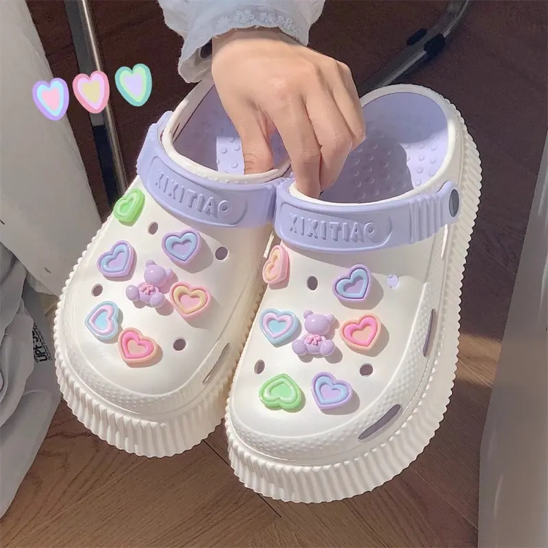 Sandal 2025 Platform Anak Sandal Baim Anak Kekinian Sandal Anak Laki Laki Perempuan Anti Licin 1