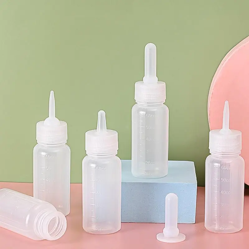 Máy Cho Thú Cưng Cho Sữa Cho Thú Cưng, Bình Cho Thú Cưng 60ml, Núm Vú Mềm, Bình Cho Thú Cưng Cho Ăn, Với Cân, Bộ Dụng Cụ Cho Thú Cưng, Tương Thích Với J7N4 6