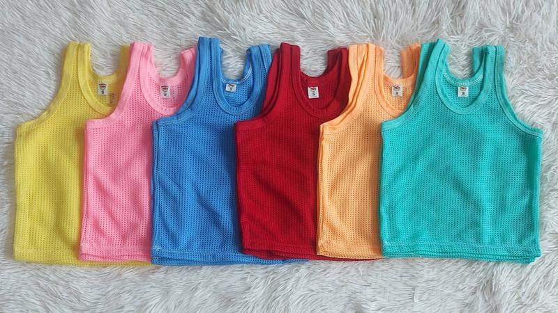 Product Introduction of เสื้อกล้ามรู ในตำนาน S M L XL แพ็ค6ตัว (6 สีตามรูป) 3