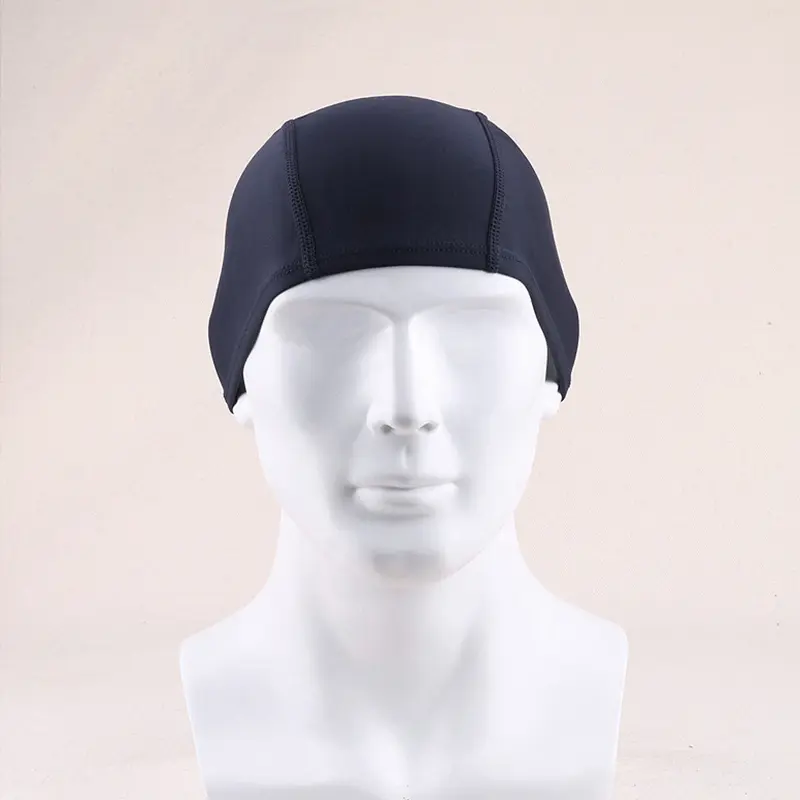 Mũ Bơi, Dành Cho Nam Và Nữ, Chất Liệu Vải Nylon, Bảo Vệ Tai Và Tóc Dài, Thích Hợp Cho Thể Thao Và Bể Bơi, Mũ Bơi, Người Lớn 8