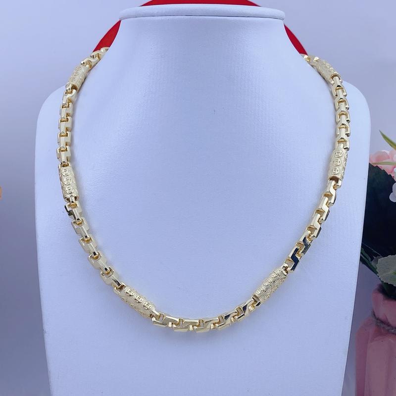  Dây chuyền nam kim tiền 1 lượng khoá hộp - Trang sức bảo long 