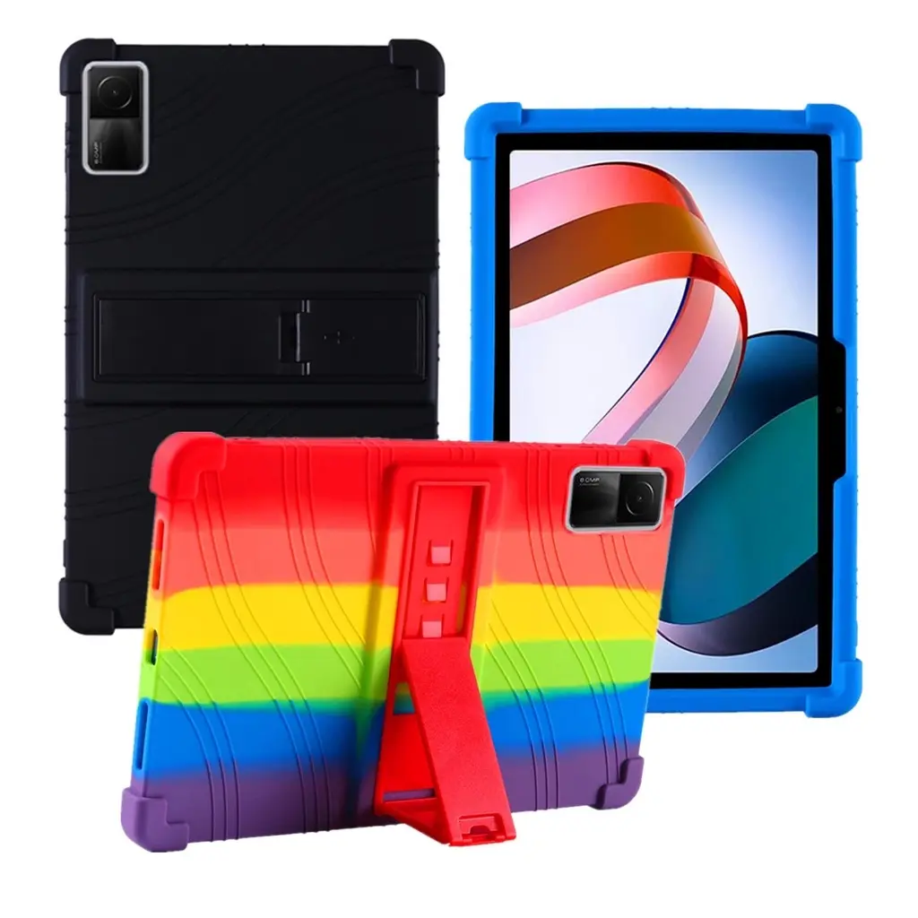 Xiaomi Redmi Pad 10.61 2022 Case Kids Safe Soft Silicone Kickstand Tablet Cover For Redmi Pad 10.61 inch Protective shell