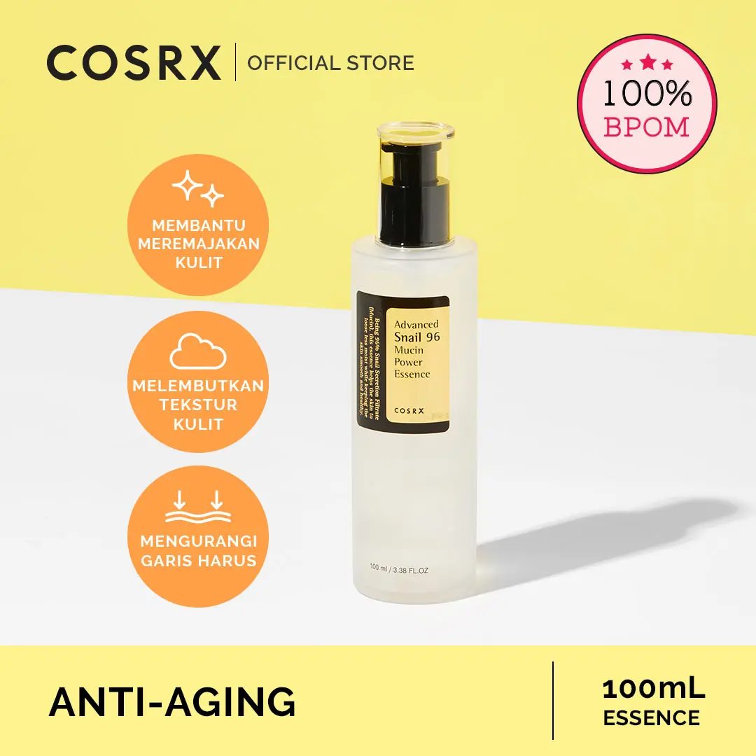 Cosrx Advanced Snail Mucin 96 Power Essence 100ml Perawatan Muka