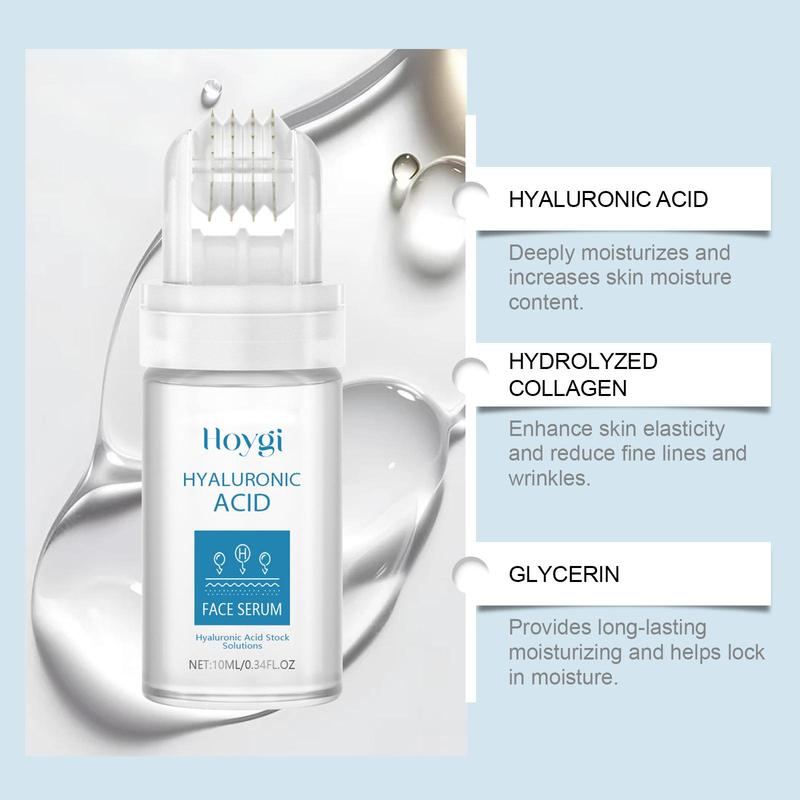 Product Introduction of Hyaluronic Acid Face Serum, Moisturizing & Nourishing Facial Essence, Hydrating Facial Serum, Face Serum for Women & Men 2