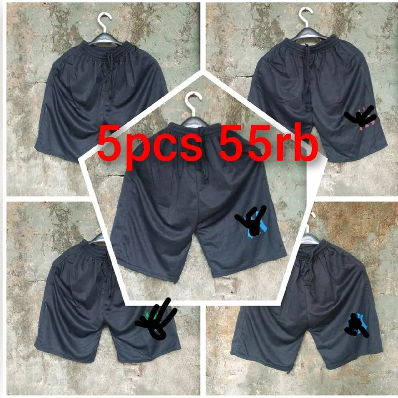 PROMO 100 RIBU DAPAT 10 CELANA KOLOR PENDEK 1
