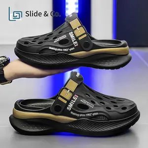 Slide & Co.  Sandal Clog Pria Wanita Unisex EVA 2025 / Empuk Ringan / Anti Selip / Model Terbaru / Cocok Indoor Outdoor Karet
