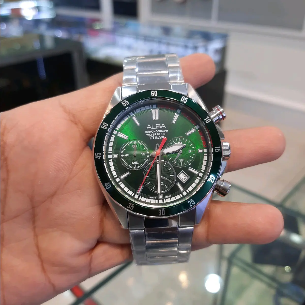 JAM TANGAN PRIA ALBA  AT3J27X1
