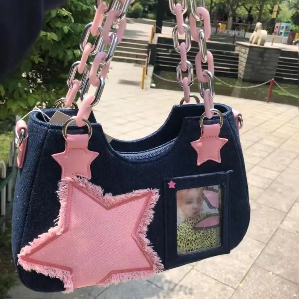 Y2K One Shoulder Japanese Handbag Crossbody Bag Daily 2022 New  Middle Age Spicy Girl