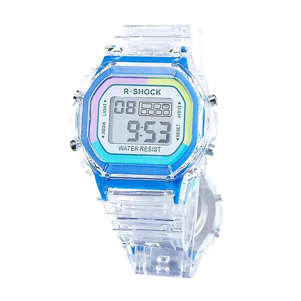 【TERSEDIA & COD】ins Fashion Electronic Sports Watch for Men and Women Students Square Led Watch W1J6 【TERSEDIA & COD】ins Fashion Electronic Sports Watch for Men and Women Students Square Led Watch W1J6