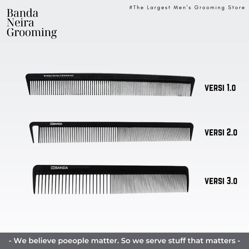 Product Introduction of The Simple Carbon Comb / Sisir Karbon by Banda Neira Grooming 1