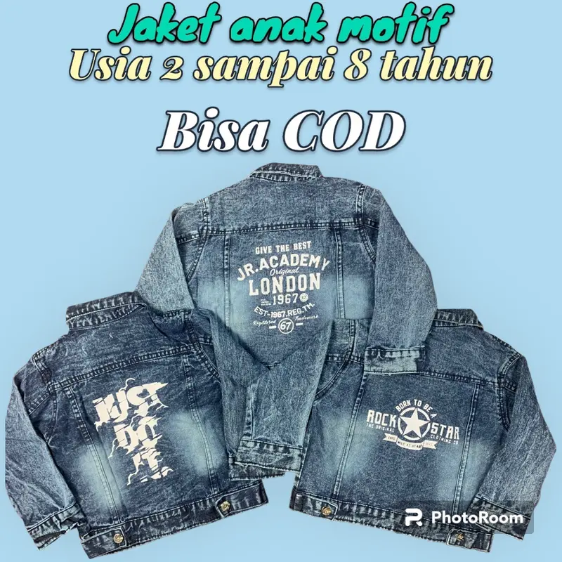 Jaket anak usia 2 - 8 thn Bunda Perempuan 0