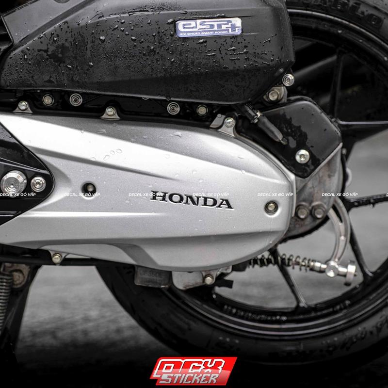 Tem UV DTF Dán Lốc Nồi Xe Máy | Tem UV DTF công nghệ in Nhật Bản | Chống nước, bền màu, khó bong tróc sau khi dán - Nhãn Dán, Sticker UV Decal