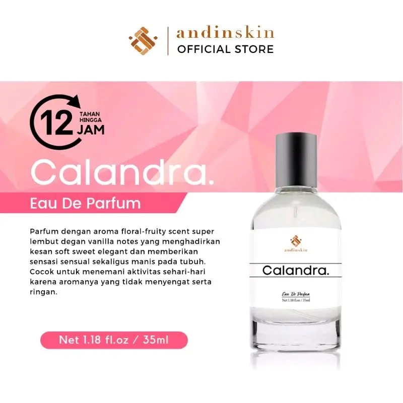 New Andinskin - Gwen Eau De Perfume Bestseller Perempuan Fruity Wangi Tahan Lama Laki-Laki 4