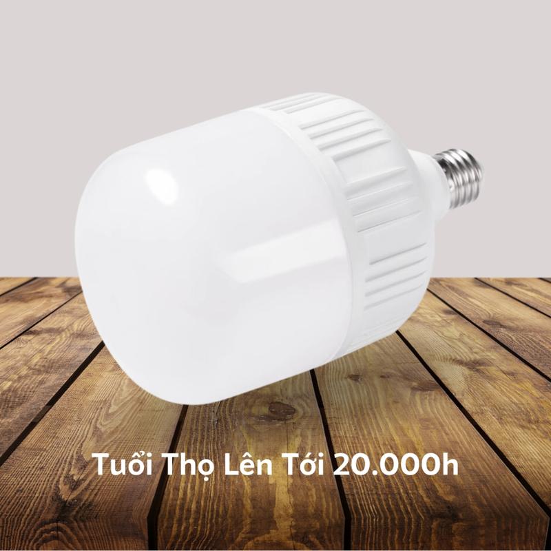 [LOẠI 2] Bóng đèn LED siêu sáng 30W Gia Hưng GHCB3BTS30 - Tiết kiệm điện 90%, chống nước, vỡ led  đen bóng  đen bóng  đèn 5