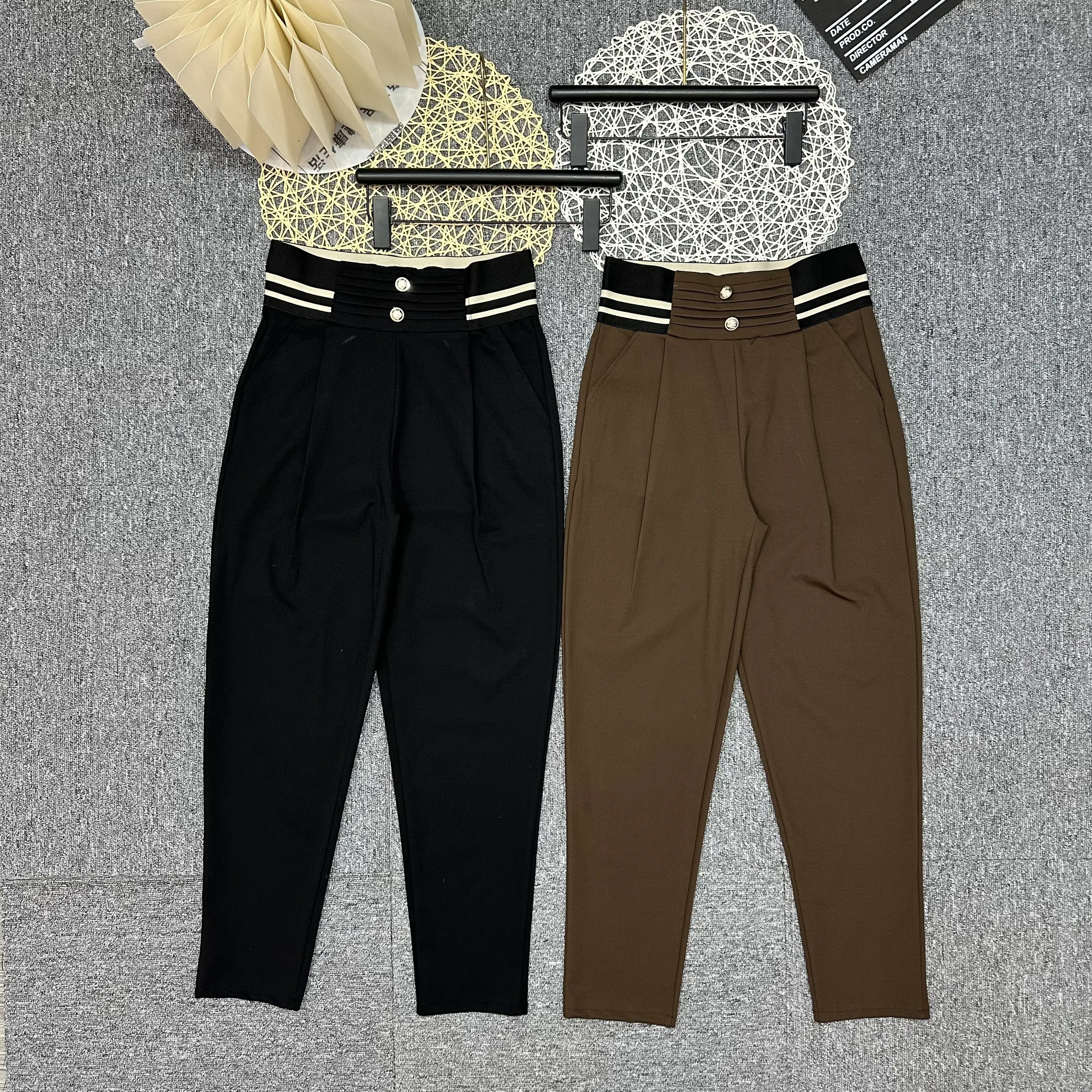 (BIGSIZE) Quần Baggy 2 Khuy Chất U mì hàn co giãn 4 chiều, Cạp 8 Phân Che Khuyết Điểm-B148