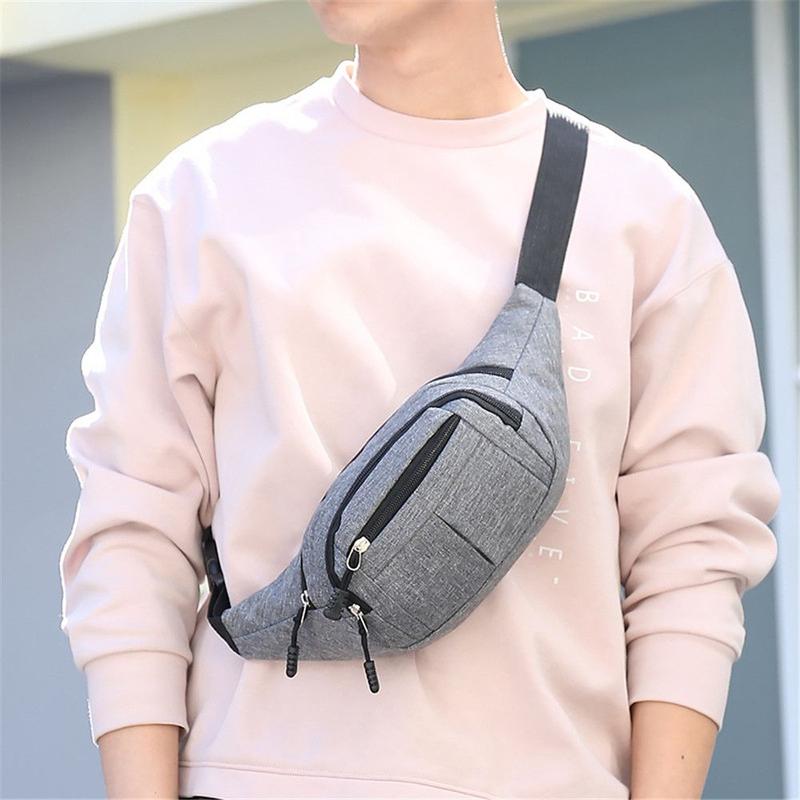 Product Introduction of Travel Bum Bags Sport Canvas Waist Bag Money Belt Pouch Chest Packs Fanny Pack 16