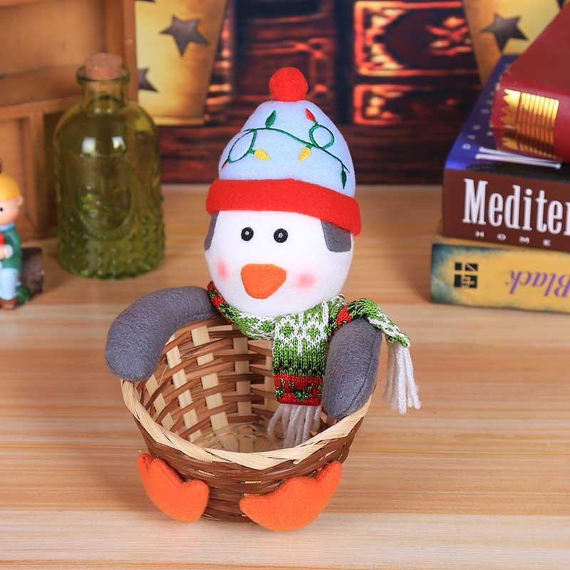 Product Introduction of Giỏ Kẹo Giáng Sinh, Giáng Sinh Vui Vẻ, Ông Già Noel, Người Tuyết, Hộp Đựng Đồ Ăn Nhẹ, Hộp Giáng Sinh, Năm Mới, Đồ Trang Trí Tiệc 14