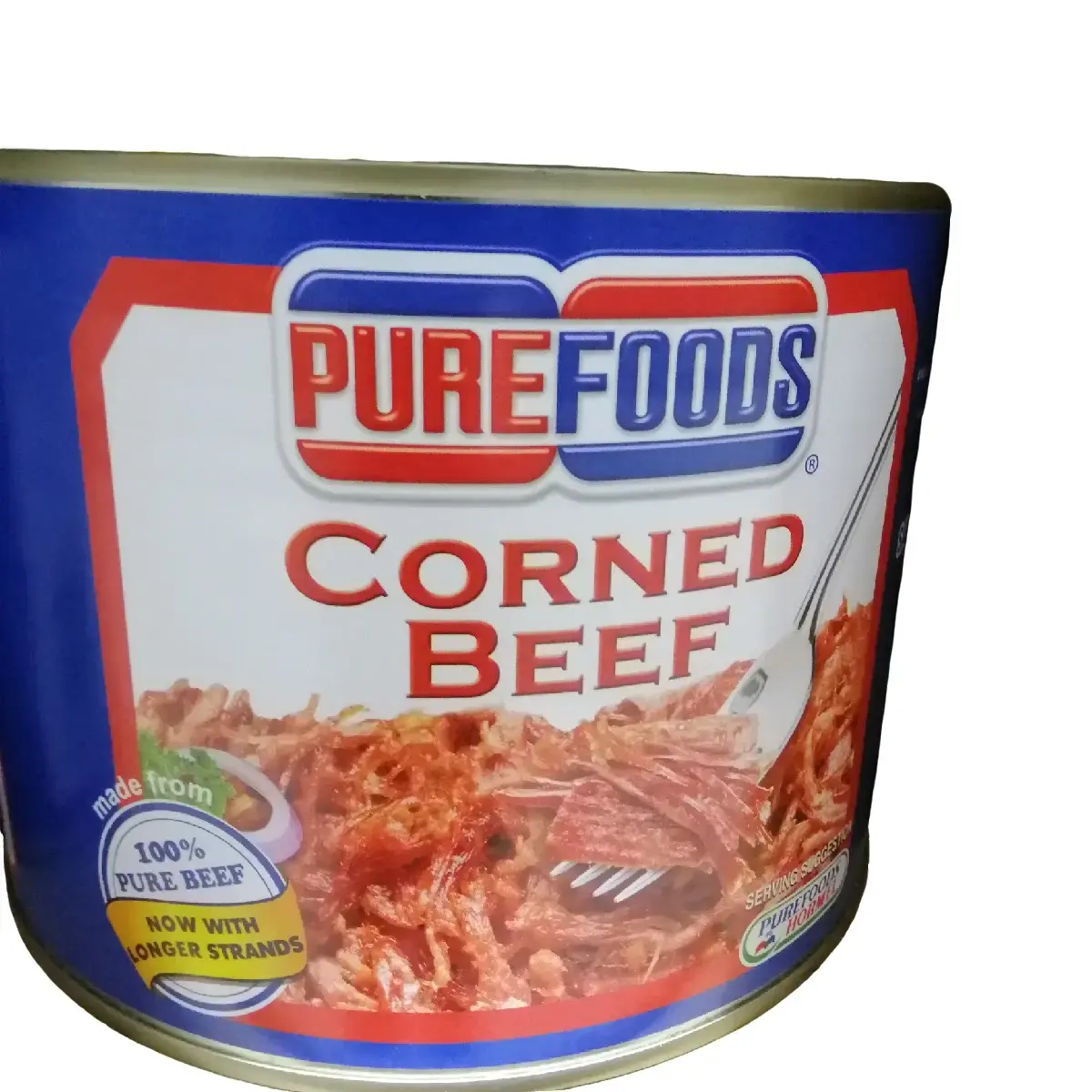 PureFoods Corned Beef 1.8 kilograms 100% pure beef rich Flavor Instant ...