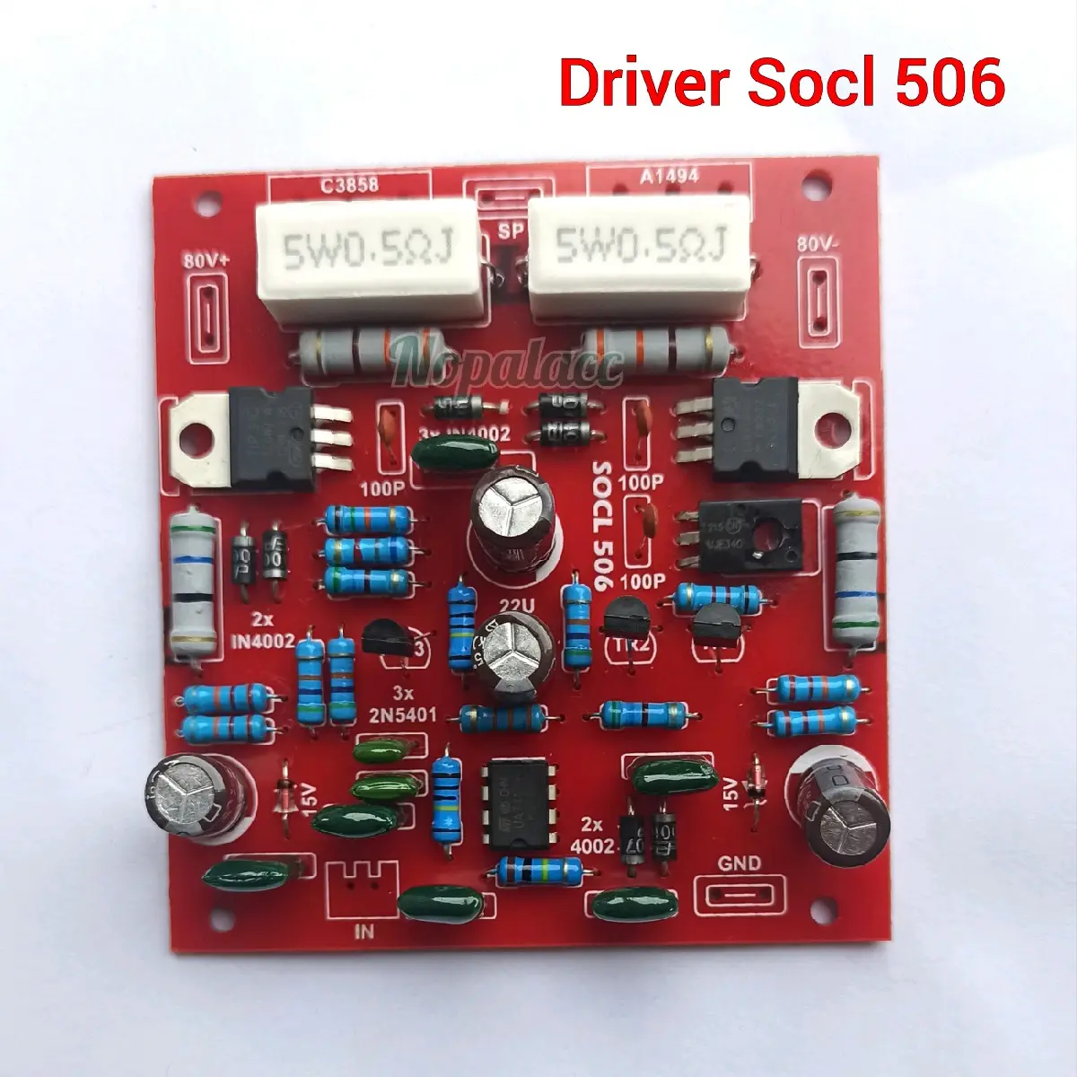 Kit Driver power socl 506 ocl 506 driver power amplifier Pc Subwoofer power aktif 400 watt