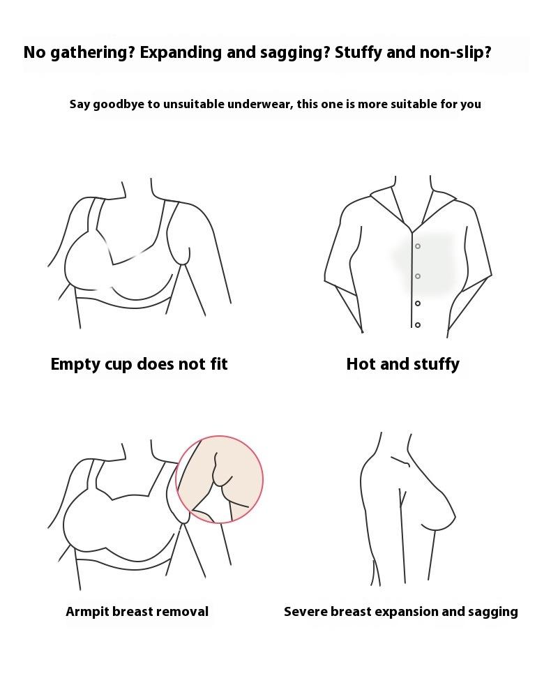 Product Introduction of 2025 New Thick Front Closure Bra Thickened Middle-Aged and Elderly Mothers Beautiful Back Shaping Push up and Anti-Sagging Women without Steel Ring front  buckle  push  plus  size Womenswear Lingerie Comfort Bralette 4
