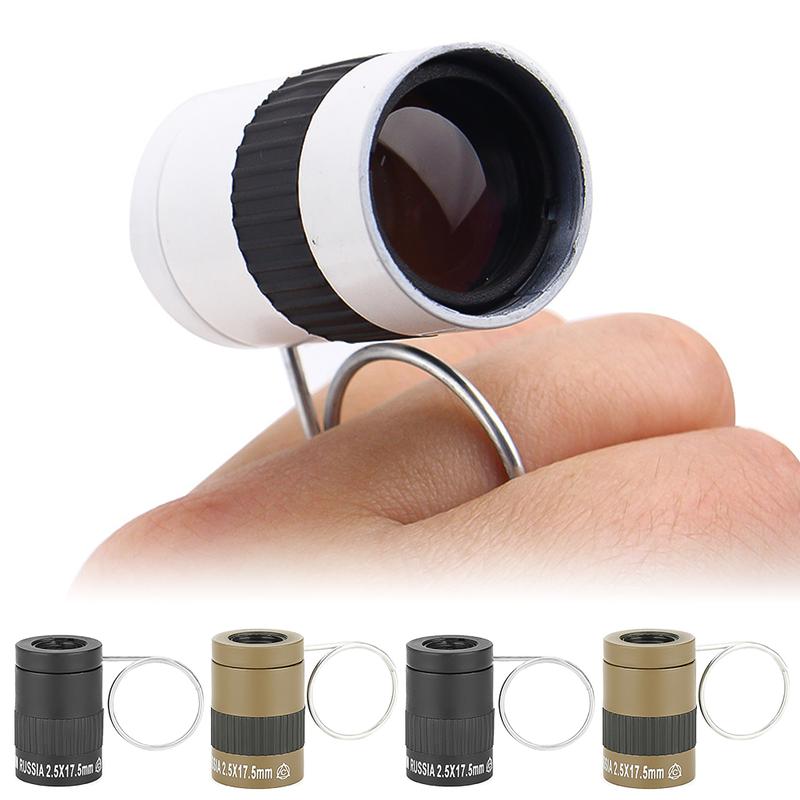 Product Introduction of 2.5X17.5MM HD Eye Protection Mini Telescope Single-Tube Telescope With Finger Buckle #471826 54