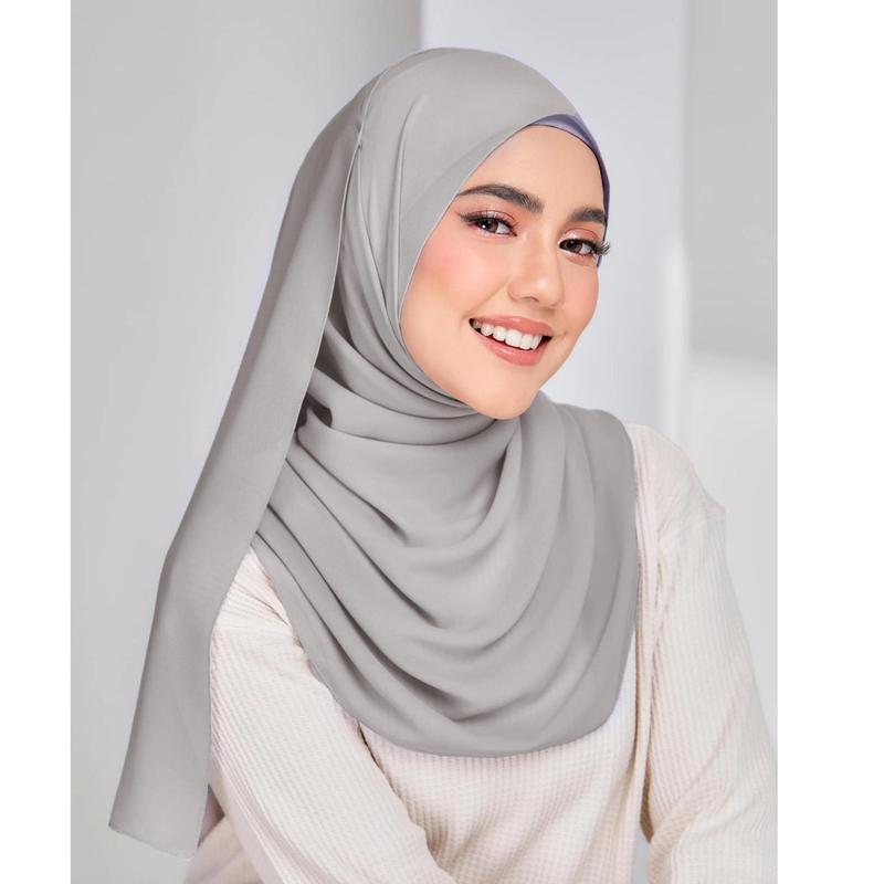 Pashmina Shawl Chiffon Saffiya Raya Special Kain Exclusive Heavy