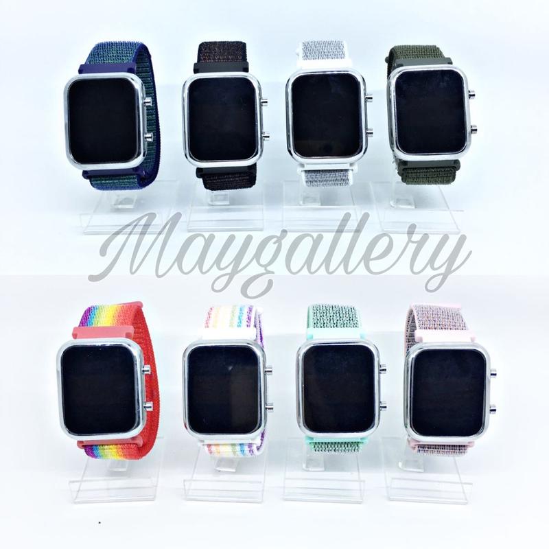 Jam Tangan Led Kanvas (free gift) 1