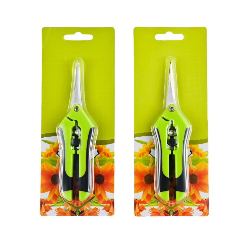 Product Introduction of Garden Pruning Shears Stainless Steel Pruning Tools Hand Pruner Cutter Grape Fruit Picking Weed Household Potted Branches Pruner 19