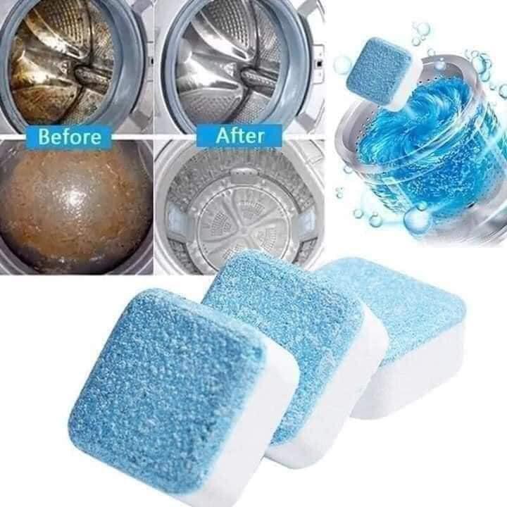 VIÊN TẨY LỒNG MÁY GIẶT hộp 12 viên Làm Sạch 2