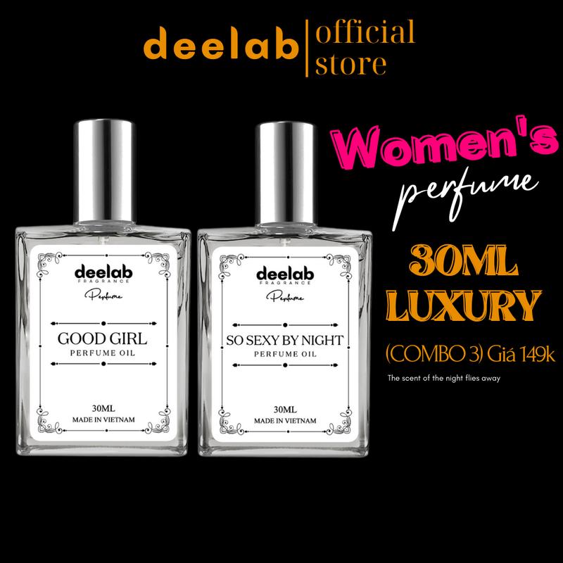 [BST LUXURY 30ML] Tinh Dầu Nước Hoa Nữ Deelab Fragrance Ngọt Ngào,Thu hút, Trưởng thành 30ml - Dạng xịt