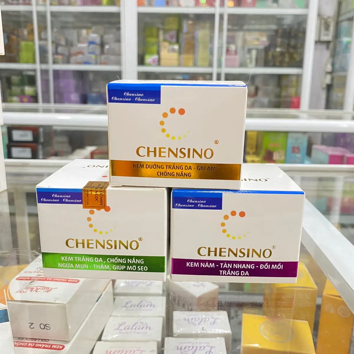 Kem CHENSINO 12g ( Nám - Mụn - Trắng Da)