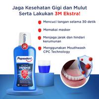 Gambar Pepsodent Mouthwash Active Defense 150Ml dari Daily Care by Unilever Kota Tangerang 5 Tokopedia
