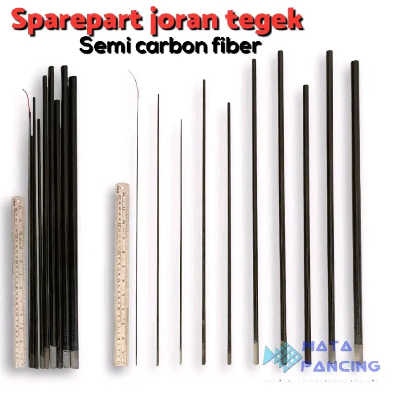 Spare part joran tegek part tegek untuk ros joran tegek bahan semi carbon fiber murah meriah
