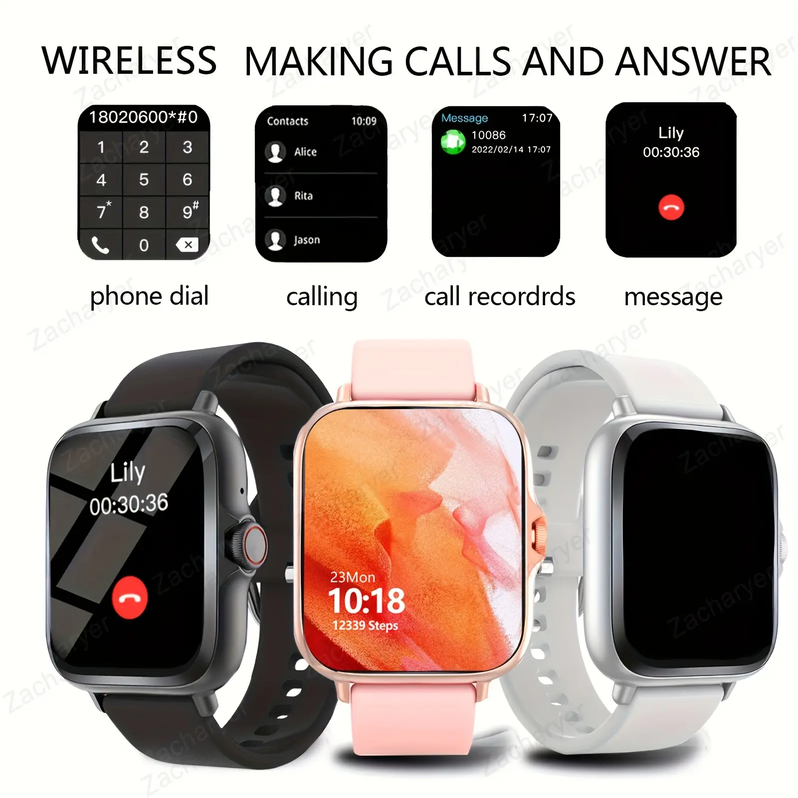 SMART WATCH 4G รุ่นใหม่ล่าสุด(New) สามารถใส่ซิมได้ โหลดแอปได้   อิเล็กทรอนิกส์