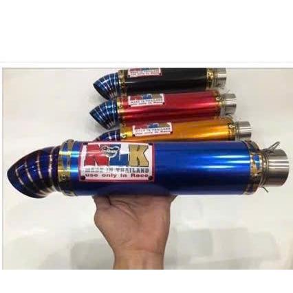  Lon Pô NLK Thailad nỉ thủy tinh Lắp được có tất cả dòng xe_LON Pô full phụ kiện phi 51mm_ MS3 