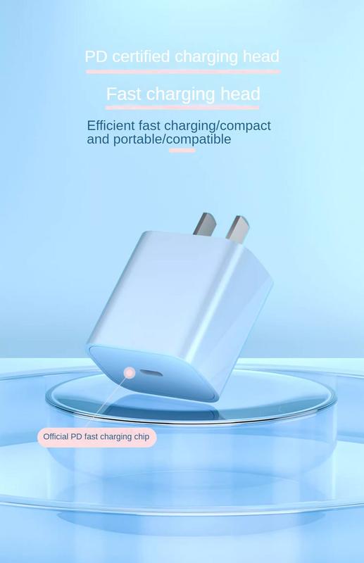 Product Introduction of Charger Pd30w Charging Plug for Iphone15/14/13/12promax Fast Charge Data Cable 11