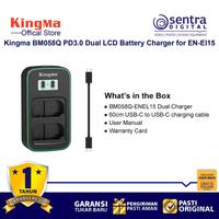 Gambar Kingma BM058Q PD3.0 Dual LCD Charger En-El15 Battery for Z5 Z6 Z7 II dari Sentra Digital Kota Surabaya 5 Tokopedia
