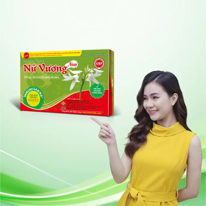Nữ Vương New - Hỗ Trợ Cân Bằng PH, Giảm Khí Hư, Ngứa Vùng Kín, Viêm Lộ Tuyến - Hộp 30 Viên 4