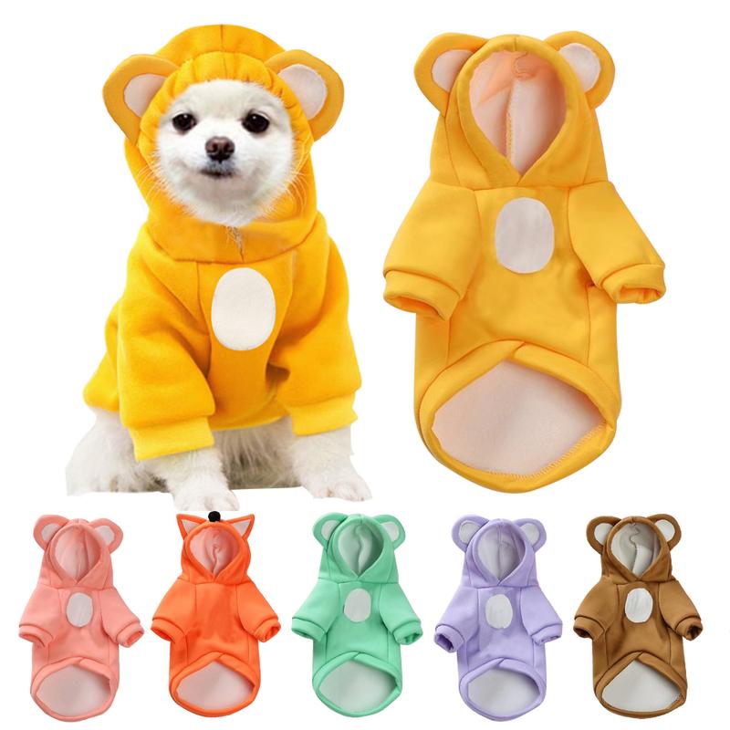 Dog Hoodies Winter Warm Pet Coat  Costume Jacket for Cat Puppy Clothin 1