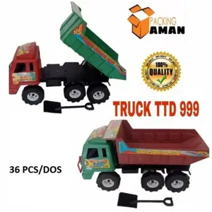 RT - TRUK MAINAN TTD MURAH, UK 29x10.5x14cm Anak Mobil Plastik Toy